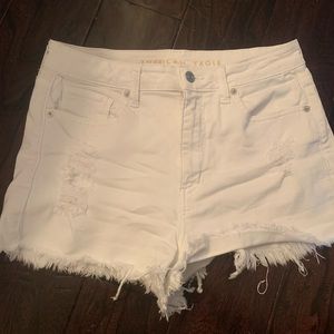 American Eagle White Shorts